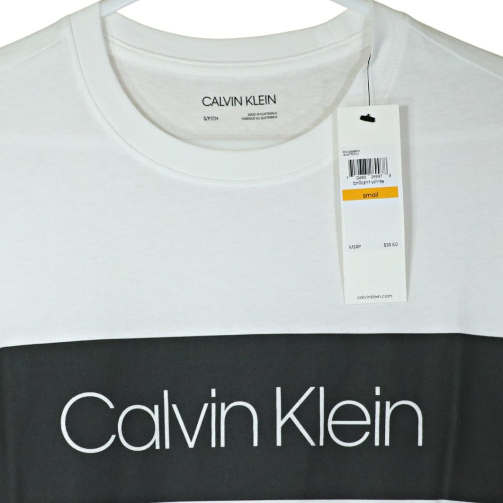 Calvin Klein Authentic White Short Sleeve Crew Nec